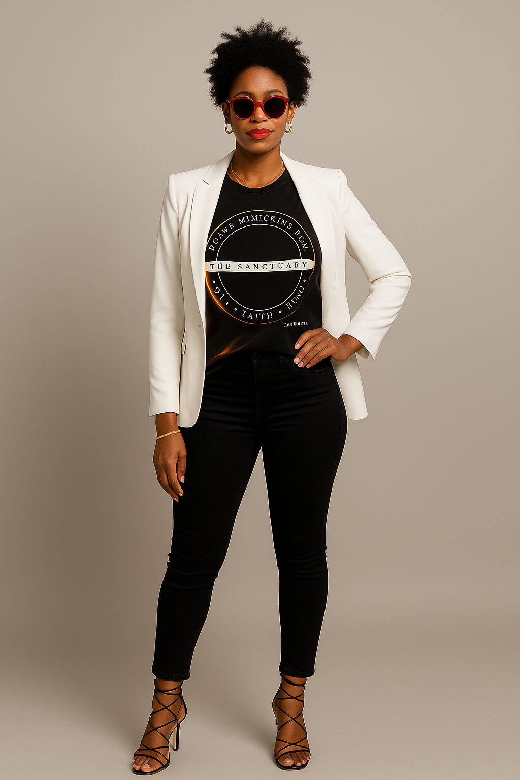 The Sanctuary Faith Tee – Love, Faith, Honor