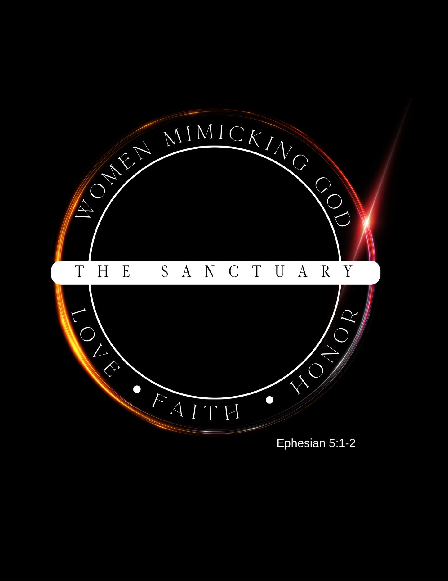 The Sanctuary Faith Tee – Love, Faith, Honor