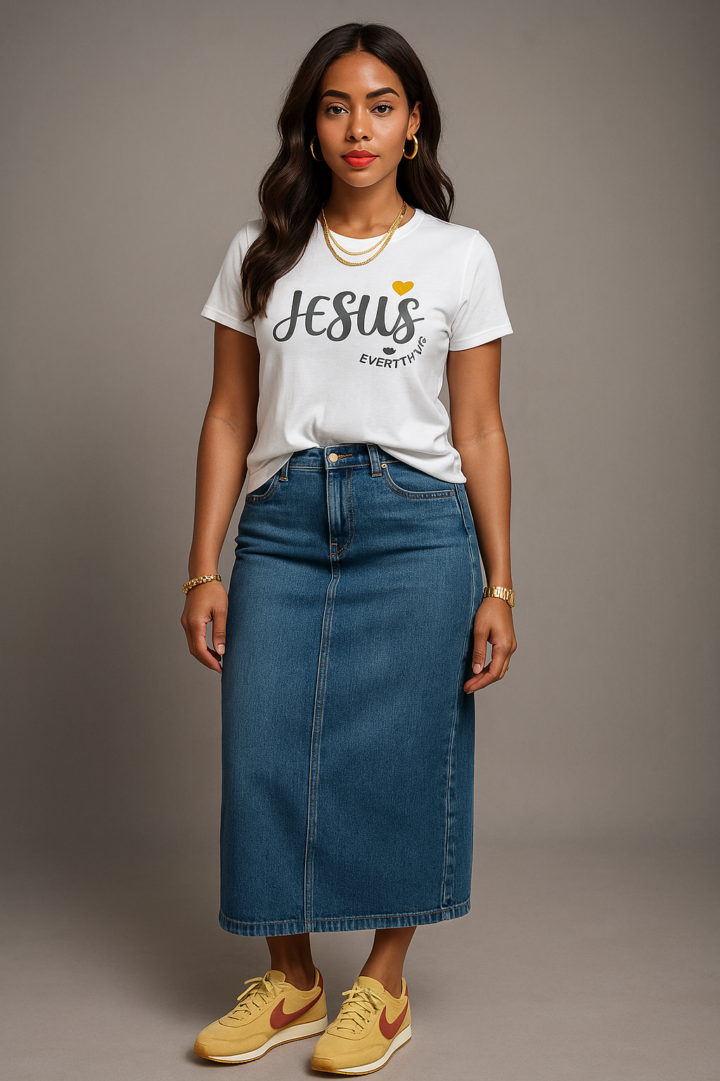 Jesus Is My Everything™ Faith Tee – White