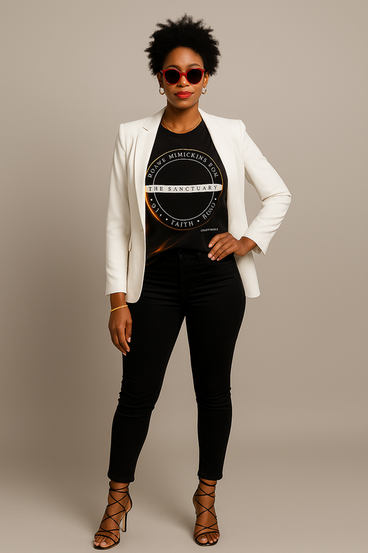 Le T-shirt Sanctuary Faith – Amour, foi, honneur
